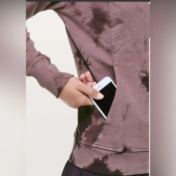 Lululemon Scuba Crew Shibori Purple Size 10 - Picture 4 of 8